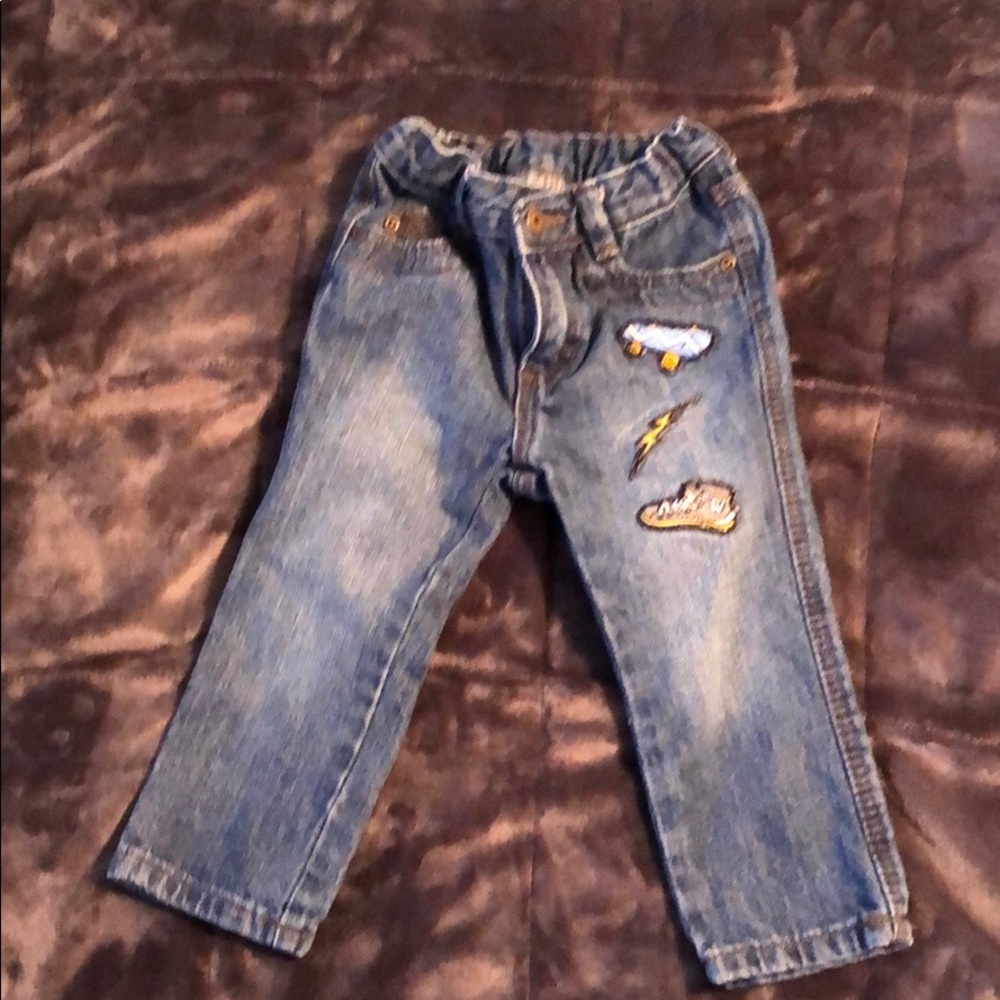 Wrangler Boys 2T Distressed Jeans EUC